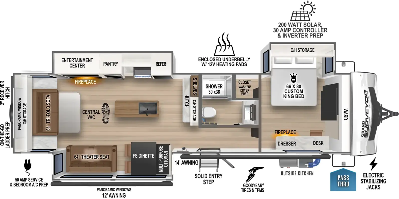 305RLBS Floorplan Image